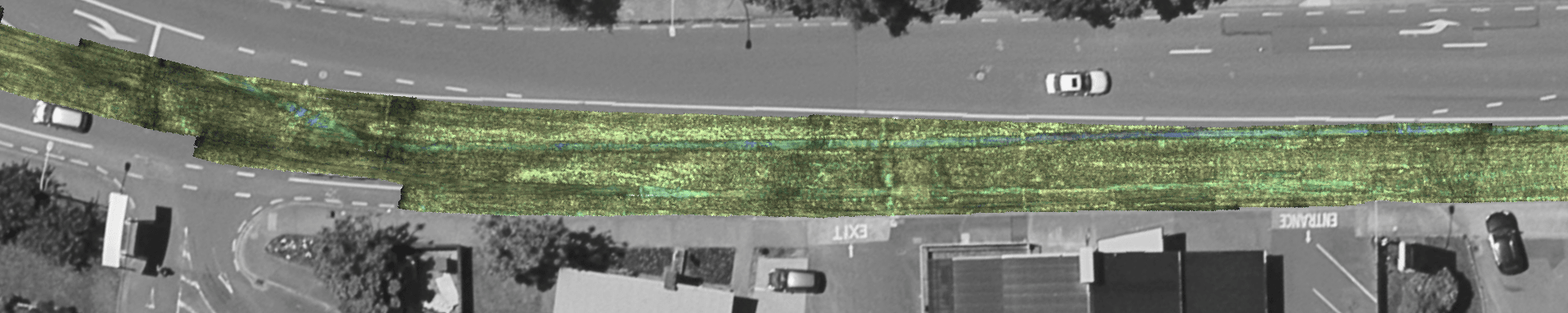 Impulse Radar Raptor45 Array Gpr: Ac Watermain Location Designation 6 Array Gpr Scan 2